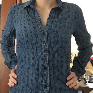 Chambray button shirt from Anthropologie